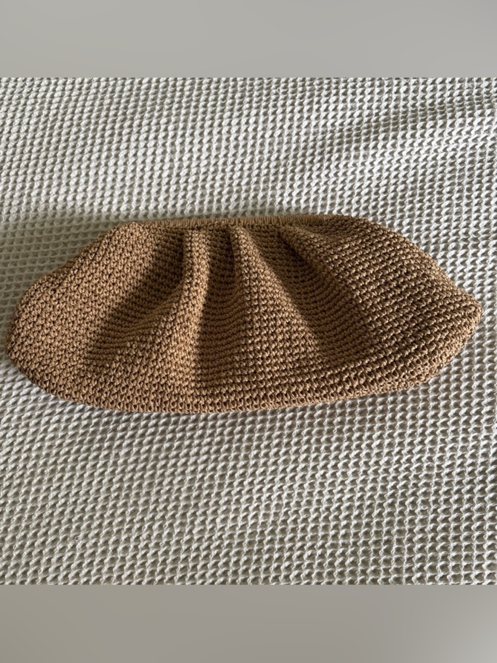 Raffia clutch